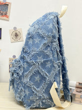 Load image into Gallery viewer, Star Denim Backpack Bag