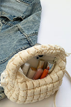 Load image into Gallery viewer, Quilted Puffy Removable Strap Crossbody Bag