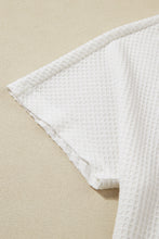 Load image into Gallery viewer, Round Neck Short Sleeve Top and Drawstring Shorts Set