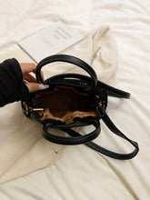 Load image into Gallery viewer, Suede Adjustable Strap Double-Use Handbag
