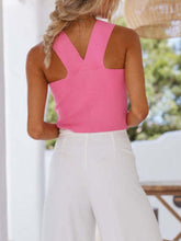 Load image into Gallery viewer, Square Neck Wide Strap Tank