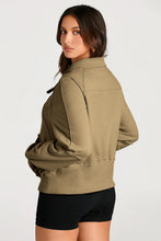 Load image into Gallery viewer, Half Zip Long Sleeve Sweatshirt