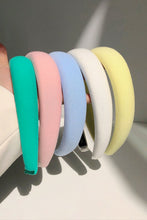 Load image into Gallery viewer, Solid Polyester Wide Headband