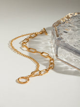 Load image into Gallery viewer, 18K Gold-Plated Stainless Steel Chain Bracelet