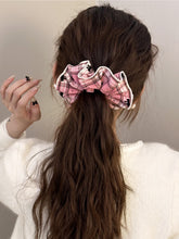 Load image into Gallery viewer, 3-Piece Plaid Contrast Elastic Hair Scrunchy