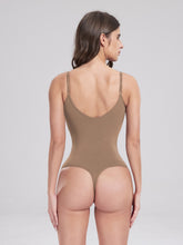Load image into Gallery viewer, V-Neck Spaghetti Strap Active Bodysuit