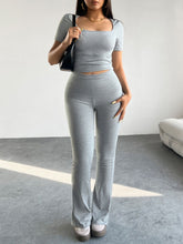Load image into Gallery viewer, Devine Short Sleeve Top and Pants Set