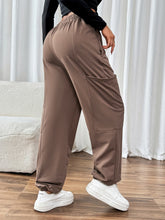 Load image into Gallery viewer, Perfee Tied Joggers with Pockets