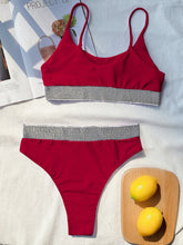Load image into Gallery viewer, Scoop Neck Spaghetti Strap Two-Piece Swim Set