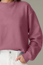 Load image into Gallery viewer, Round Neck Long Sleeve Sweatshirt