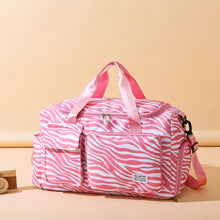 Load image into Gallery viewer, Oxford Cloth Animal Print Travel Bag
