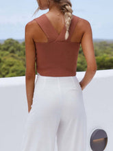 Load image into Gallery viewer, Square Neck Wide Strap Tank