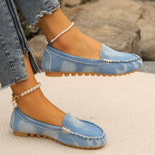 Load image into Gallery viewer, Round Toe Flat Loafers