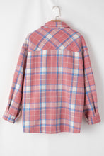 Load image into Gallery viewer, Plaid Button Up Long Sleeve Shacket