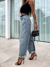 Load image into Gallery viewer, High Waist Wide Leg Jeans