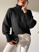 Load image into Gallery viewer, Turtleneck Long Sleeve Sweater
