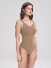 Load image into Gallery viewer, V-Neck Spaghetti Strap Active Bodysuit
