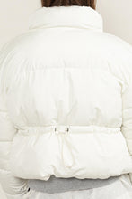Load image into Gallery viewer, HYFVE Quilted Back Drawstring Puffer Jacket