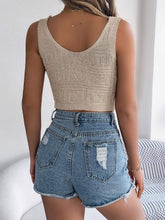 Load image into Gallery viewer, Twisted V-Neck Knit Vest