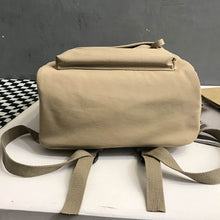Load image into Gallery viewer, Zip Cotton Backpack Bag