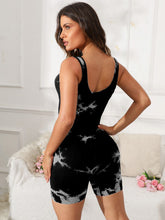 Load image into Gallery viewer, Tie-Dye Wide Strap Active Romper