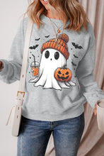 Load image into Gallery viewer, Ghost Round Neck Long Sleeve Sweatshirt