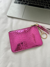Load image into Gallery viewer, PU Leather Tassel Trim Card Case