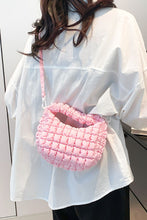 Load image into Gallery viewer, Quilted Puffy Removable Strap Crossbody Bag