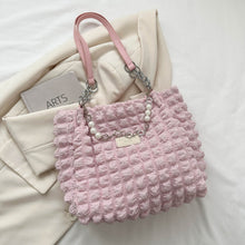 Load image into Gallery viewer, Bubble Textured Tote Bag