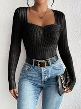 Load image into Gallery viewer, Honey Ribbed Long Sleeve T-Shirt