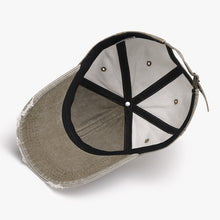 Load image into Gallery viewer, Distressed Washed Adjustable Baseball Cap