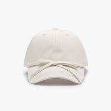 Load image into Gallery viewer, Tied Bow Cotton Baseball Cap