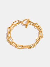 Load image into Gallery viewer, 18K Gold-Plated Stainless Steel Chain Bracelet