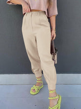 Load image into Gallery viewer, High Waist Cropped Pants