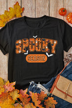 Load image into Gallery viewer, SPOOKY SEASON Round Neck Short Sleeve T-Shirt