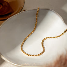Load image into Gallery viewer, Stainless Steel Twist Chain Ankle Bracelet