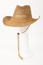 Load image into Gallery viewer, Fame Rope Strap Straw Braided Hat