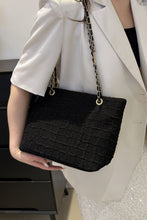 Load image into Gallery viewer, Polyester Texture Chain Tote bag