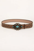Load image into Gallery viewer, Leaf Pattern PU Leather Belt