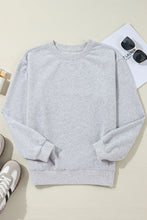 Load image into Gallery viewer, Round Neck Long Sleeve Sweatshirt