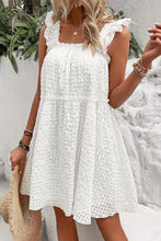 Load image into Gallery viewer, Ruffled Square Neck Wide Strap Dress