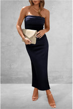 Load image into Gallery viewer, Slit Tube Midi Dress