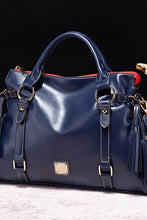 Load image into Gallery viewer, PU Leather Handbag with Tassels
