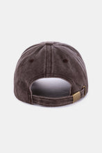 Load image into Gallery viewer, Zenana Washed DALLAS Embroidered Baseball Cap