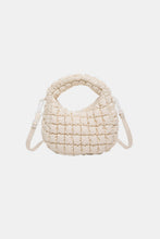 Load image into Gallery viewer, Quilted Puffy Removable Strap Crossbody Bag