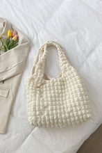 Load image into Gallery viewer, Ruched Polyester Large Handbag