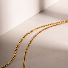 Load image into Gallery viewer, Stainless Steel Double-Layered Necklace