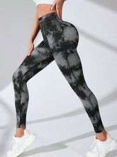 Load image into Gallery viewer, Tie-Dye High Waist Active Leggings
