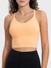 Load image into Gallery viewer, Crisscross Round Neck Active Tank