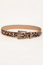 Load image into Gallery viewer, Leopard PU Leather Belt